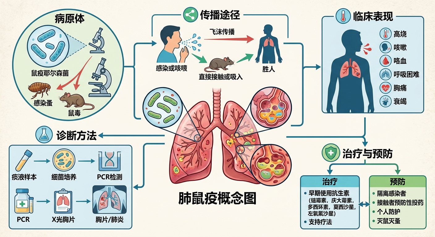 预防肺鼠疫大流行以及相关股票